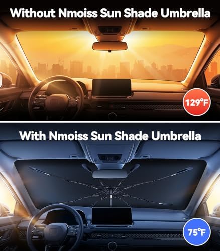 Nmoiss Windshield Sun Shade Umbrella for Civic - Image 2