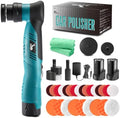 AUTIWOZ Cordless Mini Car Polisher Buffer, 6 Speeds, 2Pcs 2000mAh 1/3inch Orbital and Rotary Fast Change Polisher for Car Detailing, Micro Cordless Polisher for Car Boat Polishing WS02 by AUTIWOZ