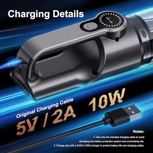 18000Pa Car Vacuum Cordless – 2-in-1 Air Duster for Car & Home - Image 5