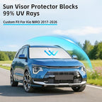 Windshield Sun Shade for Kia NIRO 2017-2026 Sunshade - Image 2
