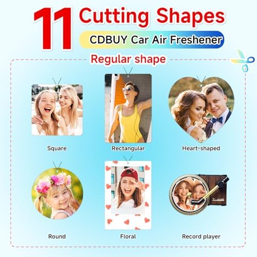 Bulk Custom Car Air Fresheners with Logo or QR Code - Image 6
