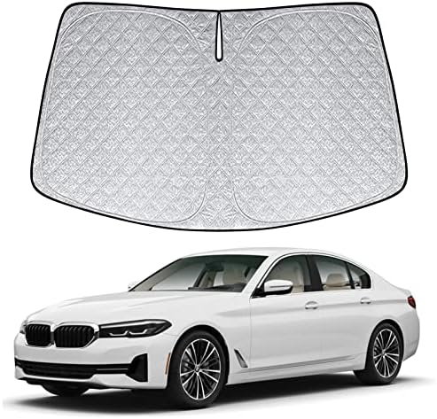 6 Layers Windshield Sun Shade for BMW 5 Series 2018-2024 by Federedevo