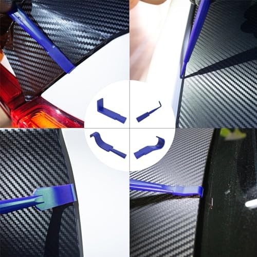 Spanno Vinyl Wrap Tool Kit for Cars, Window Tint Tools Includes Squeegees - Image 3