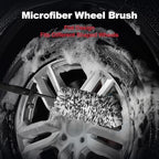4PCS Wheel Detailing Kit Metal‑Free Scratch‑Free Rim Brush - Image 2