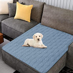 Waterproof Blanket Couch Cover for Dogs Non-Slip Pet Sofa Protector | Tcksstex Non-slip waterproof couch cover scratch resistant machine washable protects sofa bed car（40x50-Stoneblue） by TcksstexFauxFurDogBedCover