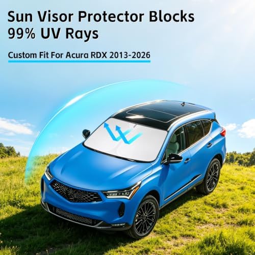 Windshield Sun Shade for Acura RDX 2013-2026 Sunshade - Image 2