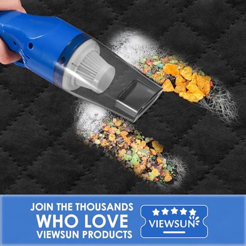 18PCS Car Cleaning Kit, Car Interior Detailing Kit with Blue High Power Handheld Vacuum, Detailing Brush Set, Windshield Cleaner, Cleaning Gel, Complete Auto Accessories for Men, Women - Image 6