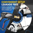 TOOLCY Pro Short Pressure Washer Gun 5000 PSI with 360° Swivel 3/8" Inlet - Image 6
