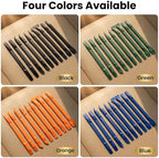 10Pcs Plastic Scraper Tools with Storage Case, Car Detailing Tools Kit, Multi-Purpose Cleaning Sticks for Tight Gaps, Removing Stickers, Labels, Grease & Dirt, Orange - Image 7