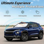 Windshield Sun Shade for 2021-2026 Chevrolet Chevy Trailblazer - Image 3