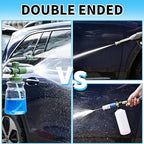 Foam Cannon Dual Connector Accessory,Pressure Washer Double Tip Attachment for Foam Blaster with 7 Power Washer Sprayer Nozzles, 1/4" Quick Connect, 3600 PSI - Image 5