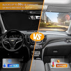 Sun Shade Custom Fit Chevrolet Chevy Equinox 2010-2017 Windshield Sunshade - Image 6