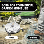 LidoDola 16'' Pressure Washer Surface Cleaner, Power Washer Accessory - Image 6