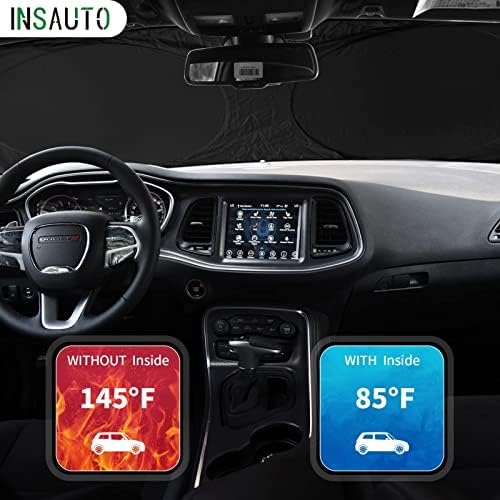 Sunshade for Dodge Caravan 2006-2024 2025 2026 Front Windshield Sun Shade - Image 3