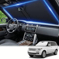 Windshield Sun Shade for Range Rover 2013-2021 Sunshade Front Window Shade Custom Fit Rover Accessories Sun Visor Foldable Shade Blocks UV Rays Accessories by AuyNeas