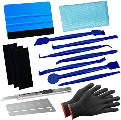 Spanno Vinyl Wrap Tool Kit for Cars, Window Tint Tools Includes Squeegees by Spanno