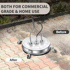LidoDola 30'' Pressure Washer Surface Cleaner, Power Washer Accessory - Image 6