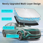 Windshield Sun Shade for Cadillac CT5 2020-2026 Sunshade - Image 3
