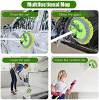 62" Car Wash Brush with Long Handle Chenille Scratch-Free Head Aluminum Pole - Image 3
