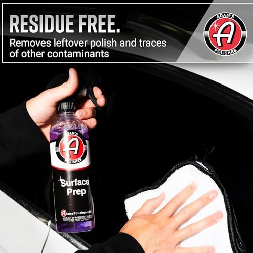 Adam's Polishes Surface Prep (4oz) - A Surface Cleanser Spray for Auto Paint Prep to Apply Any Ceramic Coating, Car Wax, or Spray Sealant | Use After Clay Bar, Car Wash & Orbital Polisher Treatment - Image 4