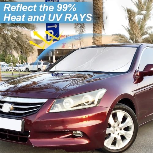 Custom Fit Accord Windshield Sunshade for Honda Accord 2012 2011-2008 Sedan - Image 2