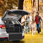 Car Cargo Liner for Dogs for Jeep Wrangler JL 2 or 4 Doors 2018-2024,Pet Cargo Mat Trunk Mat Dog Seat Mat Trunk Mat Protector Car Boot Cover Mat Pet Seat Cover Mat - Image 7