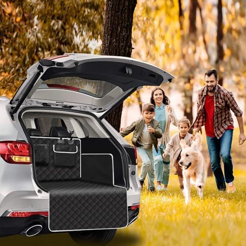 Car Cargo Liner for Dogs for Jeep Wrangler JL 2 or 4 Doors 2018-2024,Pet Cargo Mat Trunk Mat Dog Seat Mat Trunk Mat Protector Car Boot Cover Mat Pet Seat Cover Mat - Image 7