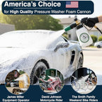 DBR Tech® Foam Cannon for Pressure Washer | Pro Grade, 1.1mm Orifice, 1000-4000 PSI - Image 3