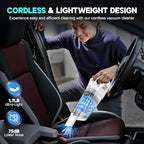 CKIKH Handheld Vacuum Cordless 15000PA, Hand Held Car Vacuum Cleaner - Image 7