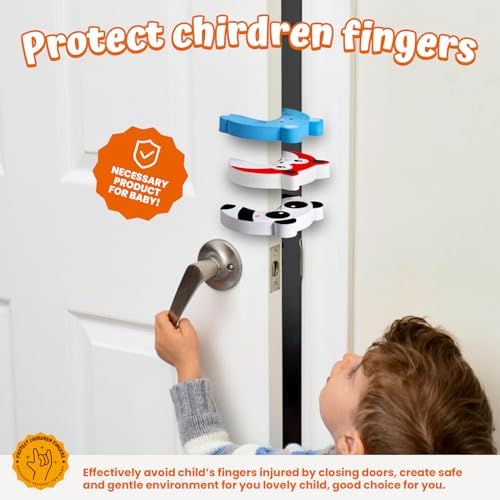 Enlarged Door Stopper,6Pcs | Finger Pinch Guard,Door Slam Stopper,Door Holder to Keep Door Open - Image 4