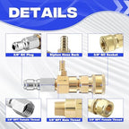 JOEJET Fixed Downstream Injector for Pressure Washer, 2-3 GPM - Image 2