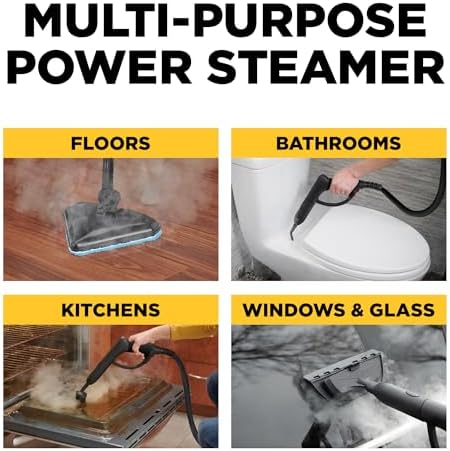 Wagner Spraytech 925e Elite Multipurpose Steam Cleaner, 20 Accessories - Image 3