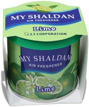 Auto Dynasty Pack of 24 My Shaldan Japanese Car Cup-Holder Natural Air Freshener Cans (Lime Scented) - Image 2