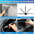 Car Cleaning Kit, Car Detailing Kit with Car Vacuum 8000PA High Suction, Car Interior Cleaning Supplies with Detailing Brushes, Windshield Cleaner Tool, Car Accessories for Men & Women - Image 7