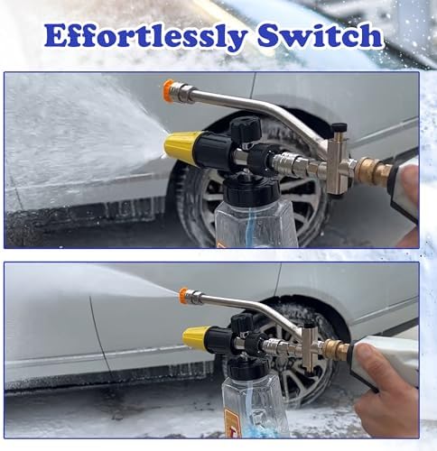 Tool Daily Pressure Washer Foam Cannon with Dual-Connector Accessory - Image 3