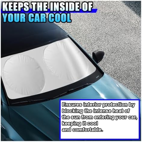 6PCS Reflective Car Windshield Sun Shade - Image 3