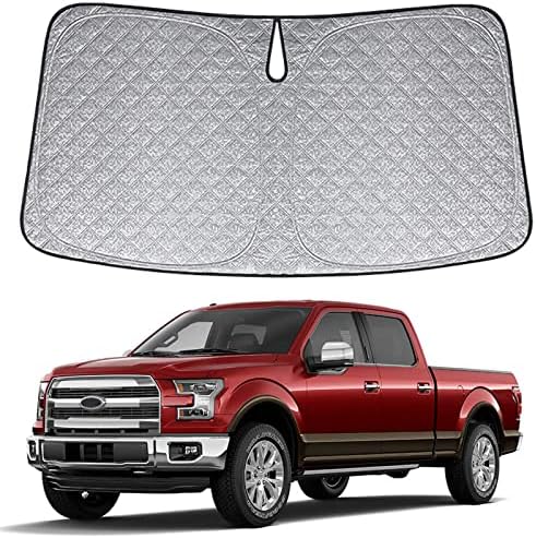 6 Layers Windshield Sun Shades for Ford F150 Raptor 2015-2020 by Federedevo