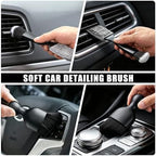 21PCS Car Detailing Kit Interior Cleaner - with Handheld Car Vacuum, Windshield Cleaning Tool, Detailing Brushes, Car Cleaning Supplies Kit for Women Men (Black) - Image 6