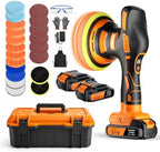 8-Speed Cordless Car Buffer Polisher Kit, 28 PCS Complete Kit by Unknown
