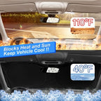Custom Fit 2019-2024 2025 Subaru Forester SUV, Crossover, Base, Premium, Sport, Limited Sun Visor Accessories Sun Shade Sunshade Windshield Cover, Window Shade for Forester Blocks UV Protector Shield - Image 5