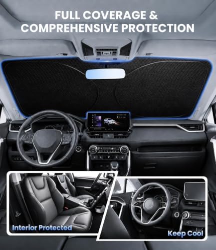 Zanch Windshield Sun Shade for BMW X5 2000-2026 - Image 5