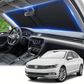 Windshield Sun Shade for VW/Volkswagen Passat 2012-2022 Sunshade Front Window Shade Custom Fit Passat Accessories Sun Visor Foldable Shade Blocks UV Rays Accessories by AuyNeas