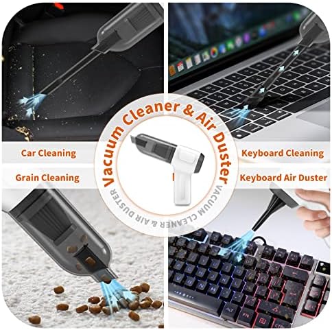 NICE BUDDY Portable Car Vacuum Cleaner, 6500PA 3-in-1 Blower - Image 4