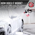 Adam's Polishes Premium Foam Cannon - Soap Sprayer for Car Wash | Sprayer Cannister for Pressure Washer 1/4" Quick Disconnect - Image 3