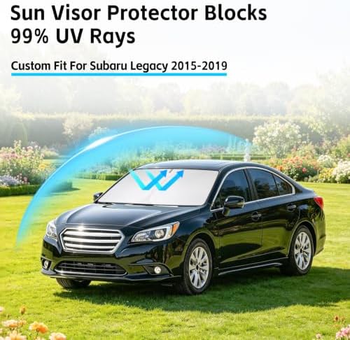 Windshield Sun Shade for Subaru Legacy 2015-2019 Sunshade - Image 2