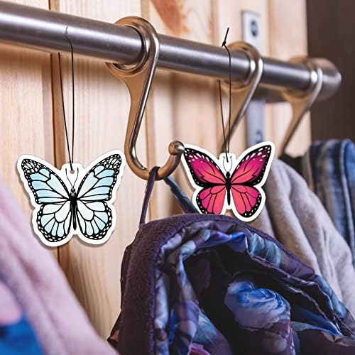 Tallew 12 Pack Car Air Fresheners Butterfly Hanging,Butterfly - Image 6