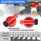 Car Wash Foam Gun/Hose Sprayer, 16 IN 1 Foam Cannon for Car/Garden Cleaning - Image 5