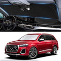 Custom fit Audi Q7 Windshield Sunshade for 2016-2026 Audi Q7 SUV Shades by INSAUTO