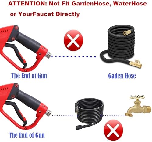 Tool Daily Pressure Washer Gun with Replacement Wand Extension, 47 Inch - Image 2