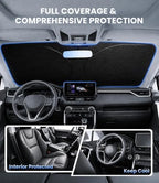 Zanch Windshield Sun Shade for Honda CR-V 2000-2026 - Image 5